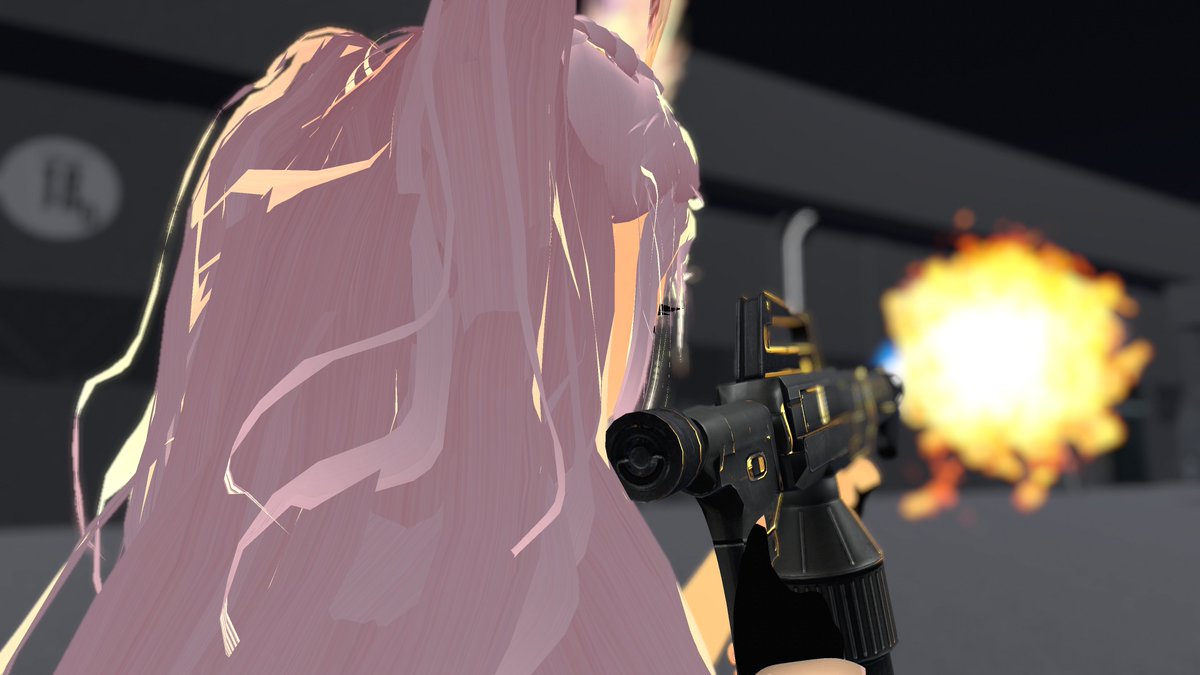 NjnaGrimsdottir's tweet photo. "Perhaps giving the Bunny Queen... weapons... was.. not a good idea." - @MjrnAI
#BunWithGun #BOOM #Ammo4Dayz #VR https://t.co/OC5jMxOBj1