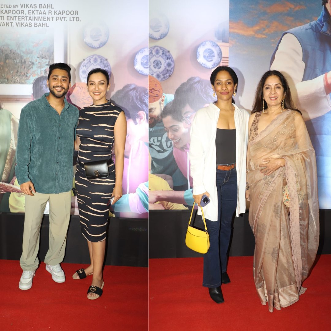 Trending_Today_'s tweet photo. Alaya F, Mouni Roy, Anees Bazmi, Abhimanyu Dasani, and Gauhar Khan attends screening of Goodbye in Mumbai
#alayaf #mouniroy #aneesbazmee #abhimanyudassani #gauharkhan #masabagupta #neenagupta #goodbye #mumbai https://t.co/GaQucv8vJH