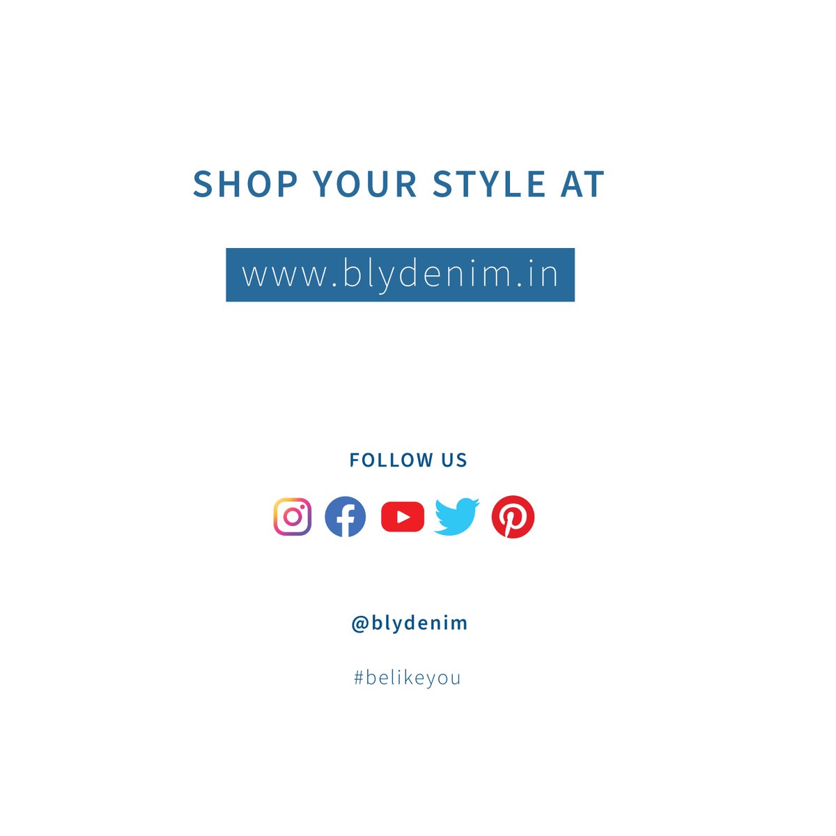 BLYdenim's tweet photo. BLY is an AI Based Fashion Technology introduced first time ever in the world. Technology gives you a perfect size, fit and style by uploading only 2 images (front and side view) 

Find your own fit and style by visiting at
https://t.co/6jlhlTLg1C

#belikeyou #bly #blydenim https://t.co/G1nuGVNBuw