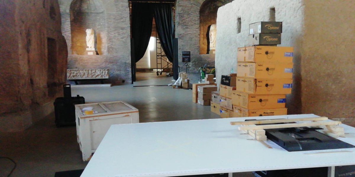 albertomelloni's tweet image. Installando la mostra di videostoria sull'attentato alla Sinagoga del 1982: da qui si inizia a sentire @valefarinacci che canta #AniMaamin e #Ricorda di #LuigiNono 
 @fscireIT @comuneroma @anniversaritaly @MiC_Italia @MNR_museo @romaebraica @ucei_it @RaiCultura