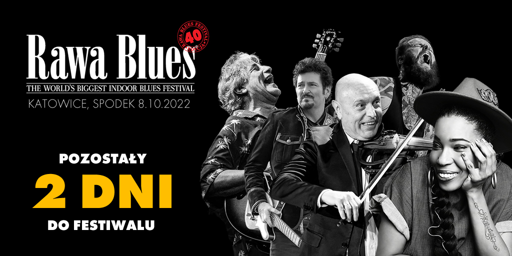 Już za 2 dni 40-ta edycja festiwalu Rawa Blues w katowickim Spodku.
👉👉👉𝗞𝗨𝗣 𝗕𝗜𝗟𝗘𝗧: bit.ly/3sAxuJv
#40rawablues #macygray #chriscain #krisbarrasband #mikezito #irekdudek