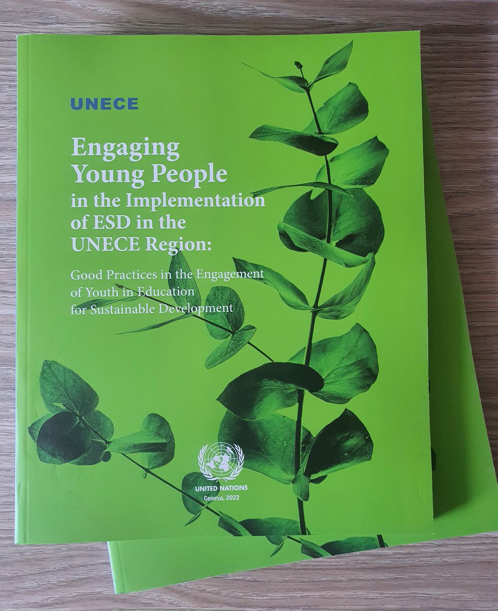 gefnetukr's tweet photo. The best @GEF_SGP practices of #youth meaningful engagement in #ESD in #Ukraine️ became a part of @UNECE regional publication and was presented on the side event of the 9th #EnvironmentForEurope Ministerial Conference.
📖 https://t.co/dki1oizcEP https://t.co/gh2tLVOfow