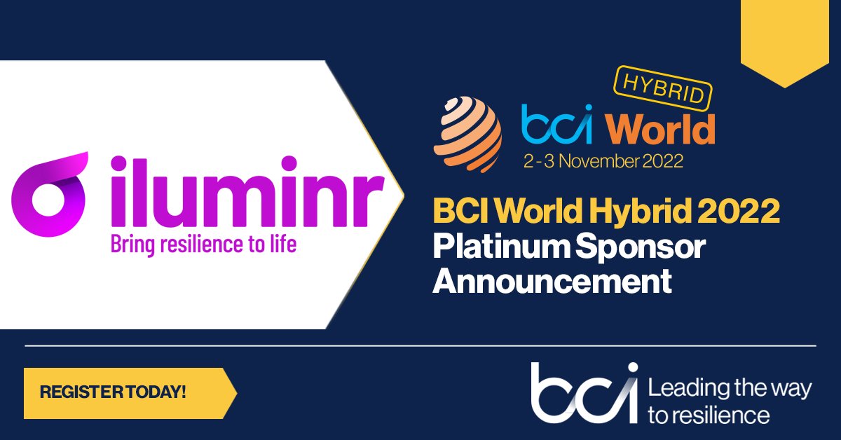 The BCI (@thebceye) on Twitter photo We are excited to announce <a href="/_iluminr/">iluminr</a> as Platinum #Sponsor for #BCIWorldHybrid2022. Click to find out more: bit.ly/3NOOfJh We are excited to announce <a href="/_iluminr/">iluminr</a> as Platinum #Sponsor for #BCIWorldHybrid2022. Click to find out more: bit.ly/3NOOfJh