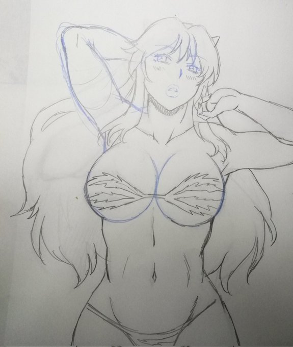 こっちもポーズ替えでクリンナップ。
「ダーリン起きたっちゃ?」 