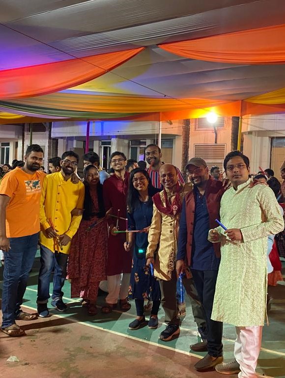 Dussehra is a Hindu celebration that commemorates Lord Rama's triumph over the wicked ruler Ravan. It also potrays Goddess Durga's triumph over Mahishasur in order to protect the world from him.The event was marked by devotion over the days, followed by a dandiya night &amp; Visarjan