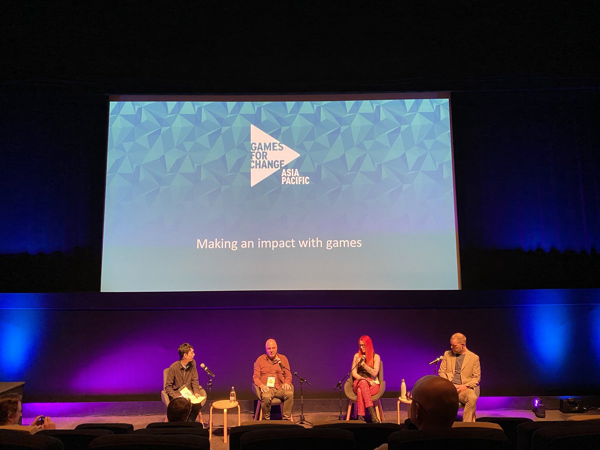 g4capac's tweet image. “Making an impact with games” #G4CAPAC panel is starting now! 

Excited to hear from Viktor, @jessrowlings, @Steven_Dupon and Stefan 🎮✨

Live at ACMI and you can also join online here: hopin.com/events/games-f… #MIGW22