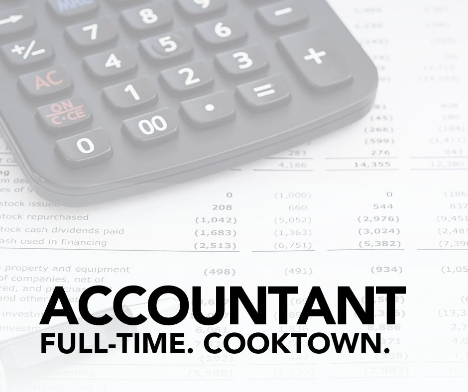 CookShire's tweet image. ACCOUNTANTS - WE'RE LOOKING FOR YOU!
Applications must close 10pm Monday 10 October.
For a confidential conversation, please call 
Rona Horsfall on 0438 943854 at Peak Services