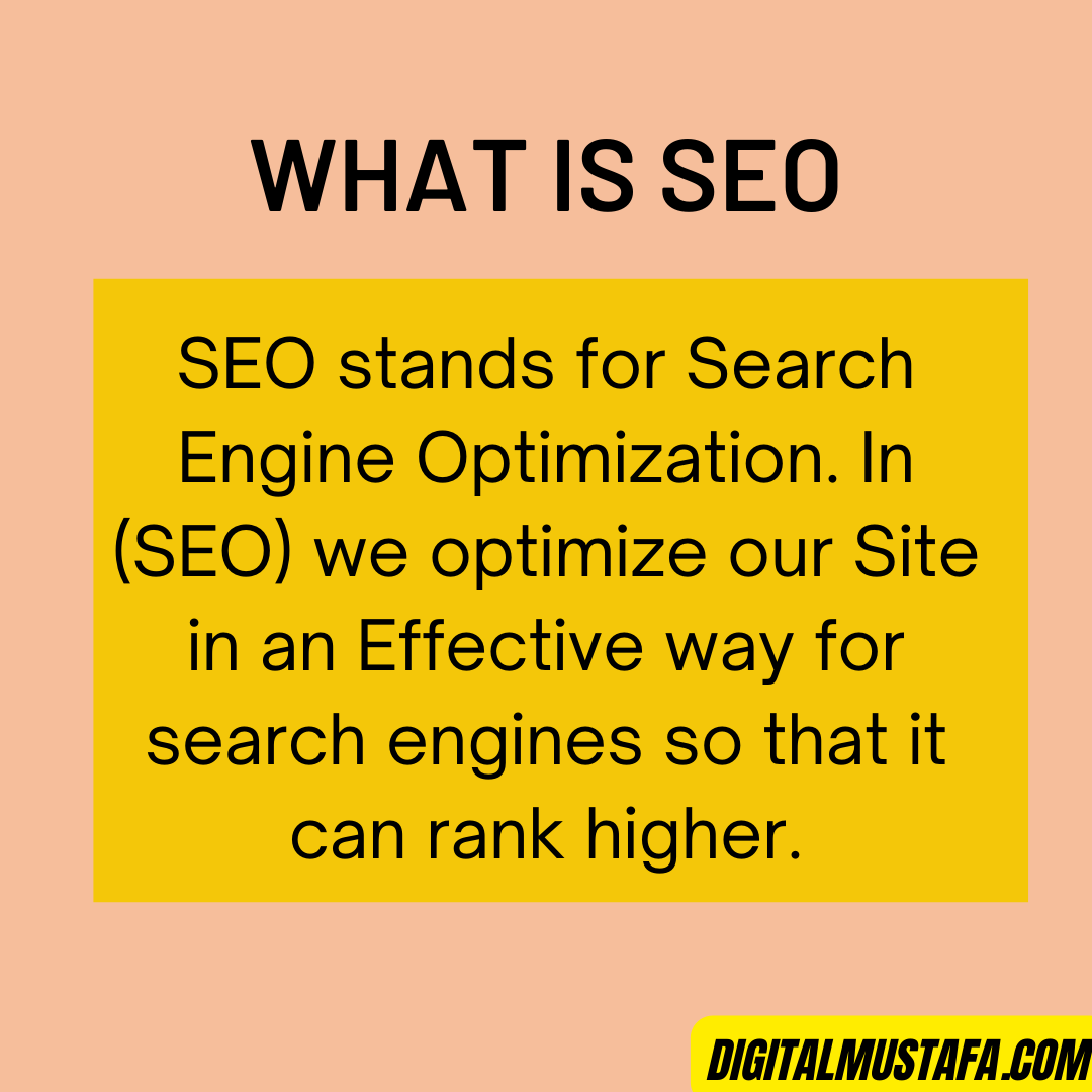 PhulpotoMustafa's tweet photo. What is SEO
In Search Engine Optimization (SEO) we optimize our Site in an Effective way for search engines so that it can rank higher.
#whatisseo #searchengineoptimization #seo #basicsofseo #seotips #seobasics #digitalmarketing #digitalmarketingtips #internetmarketing https://t.co/mac1cAK44r