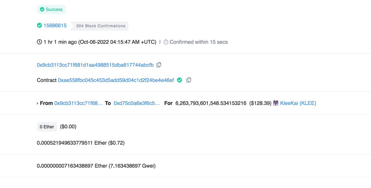 jaswanthponnusa's tweet image. Yeah. I got my $KLEE @KleeKaiETH 
#KleeClaimed