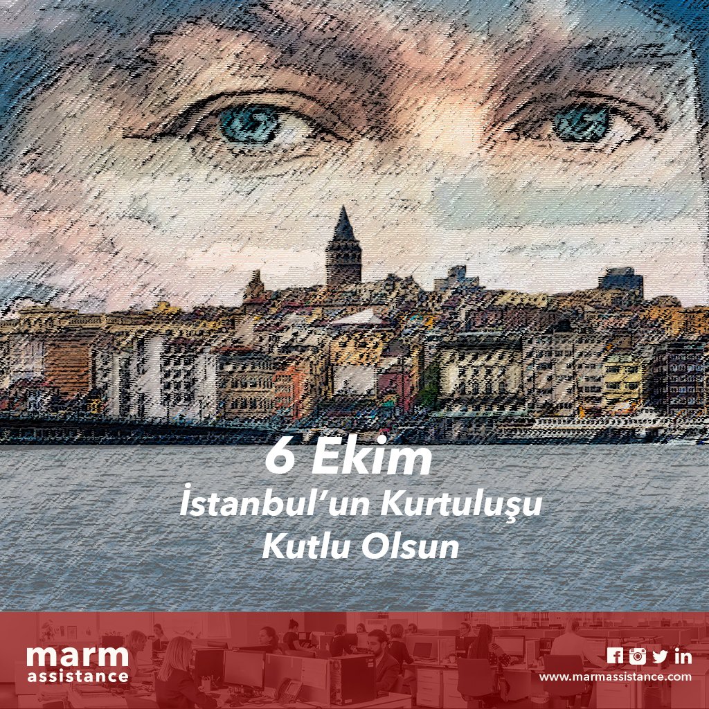 İstanbul’un düşman işgalinden kurtuluşunun 99. yıl dönümünü kutluyor, bu güzel şehri bir kez daha bize armağan eden Gazi Mustafa Kemal Atatürk’ü ve şehitlerimizi rahmetle anıyoruz.

#İstanbulunkurtuluşu