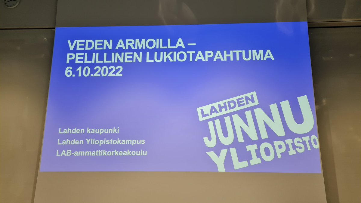 Ympäristötekniikka mukana @lutenergysystems schoolin työpajassa #vedenarmoilla <a href="/junnuyliopisto/">Lahden JunnuYliopisto</a>