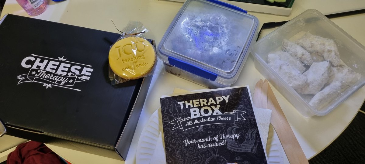 Rhian Morgan (@rhian_tk2) on Twitter photo Celebrating teaching excellence <a href="/jcu/">James Cook Uni</a> in style with custom cookies and cheese therapy. Celebrating teaching excellence <a href="/jcu/">James Cook Uni</a> in style with custom cookies and cheese therapy.