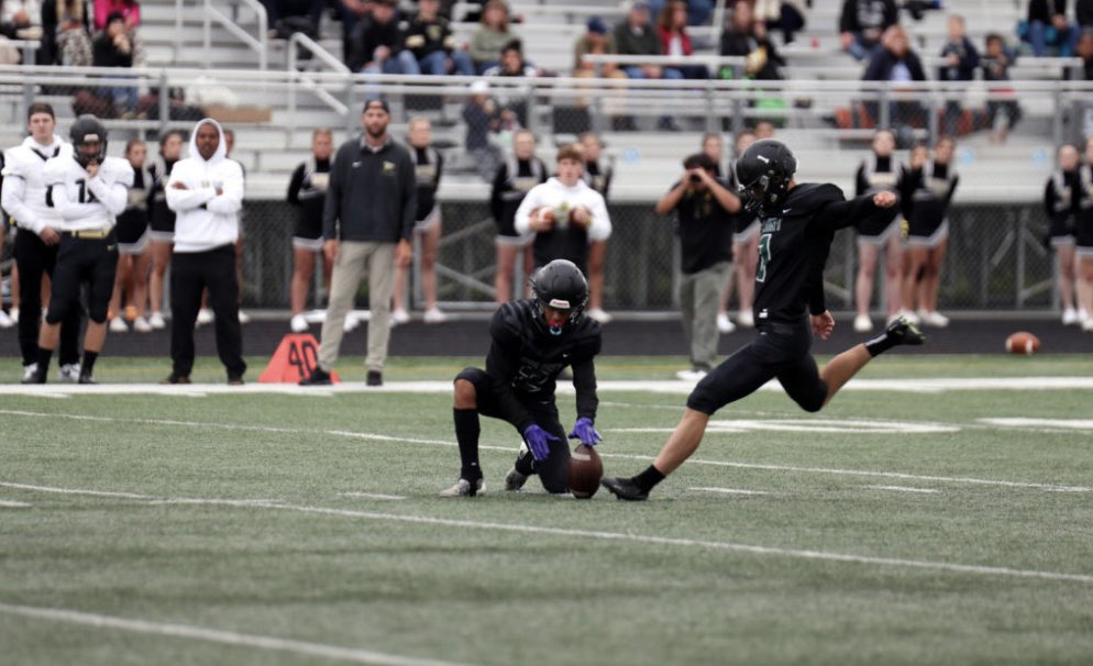 codyspeterson's tweet photo. Grateful to be named 4A Kicker/Punter of the year in AK. @Chris_Sailer  @BrandonHuffman @BrandonHuffman @NickFarman55 #year1 https://t.co/nJkeniim5s