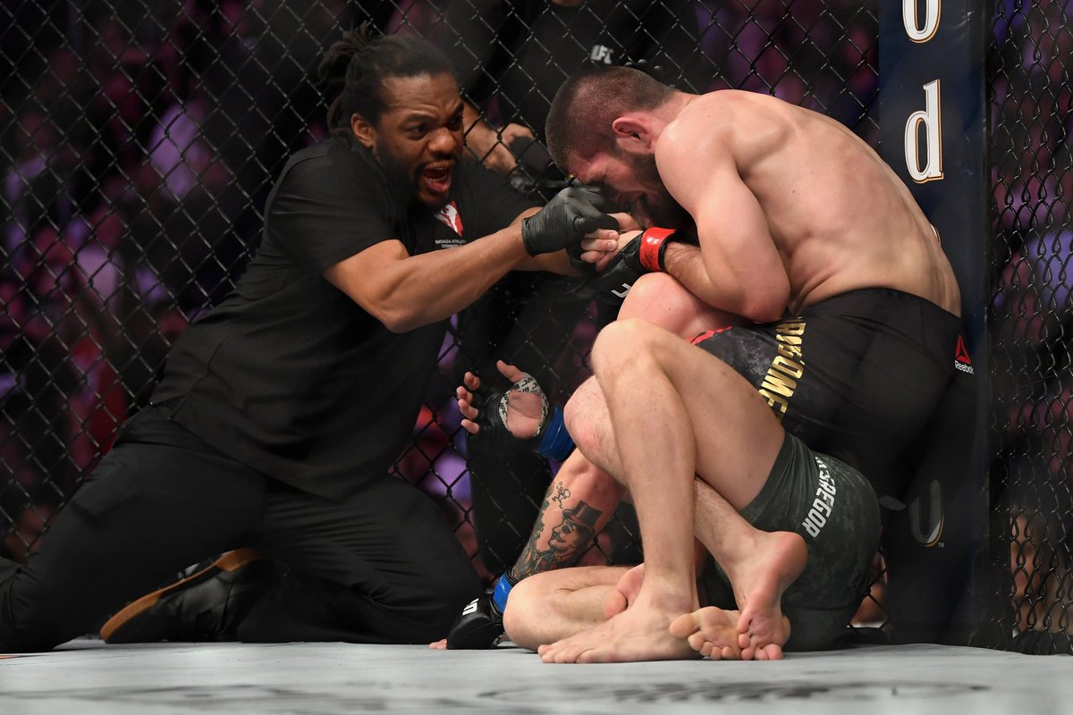 rontaman's tweet photo. #onthisday Herb fighting for your life @TheNotoriousMMA. Easy Work. #ProperTap. https://t.co/VYNWqJjGXW
