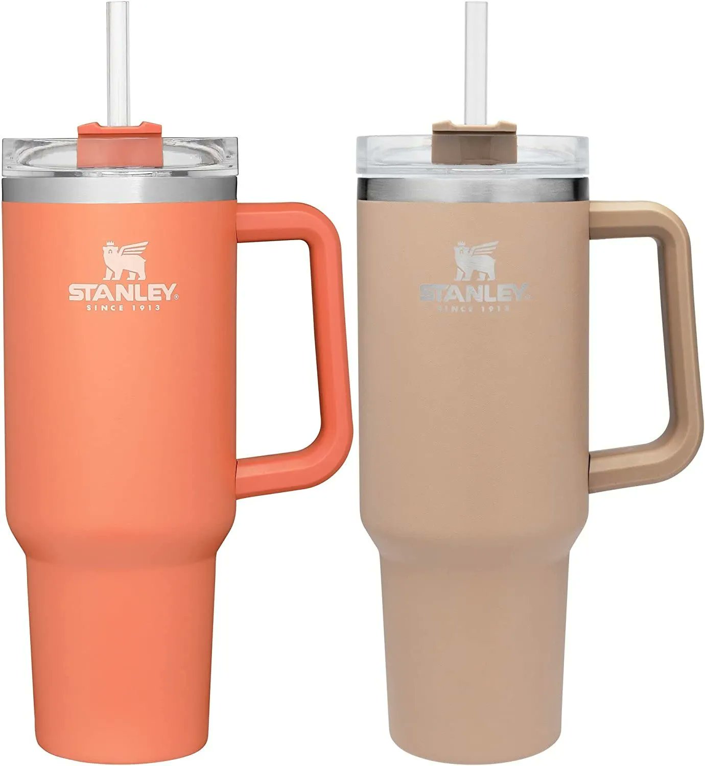 Fat Kid Deals on X: RARELY IN STOCK!!! Stanley Adventure Reusable Vacuum  Quencher Tumbler for Retail!! Grapefruit  Driftwood    / X