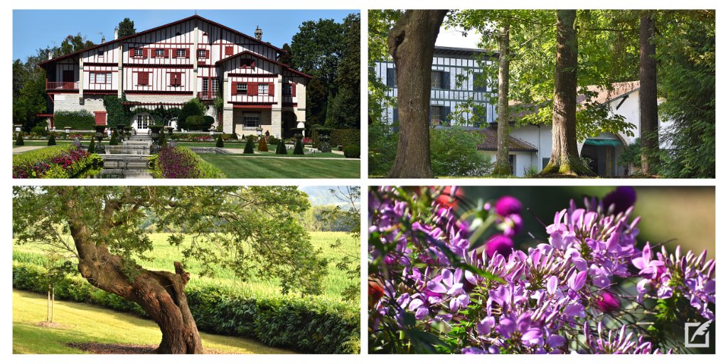 Les jardins de la Villa Arnaga bénéficient d'une gestion différenciée🙂 Le domaine possède plusieurs zones de niveau d'entretien différent : une zone avec un entretien horticole poussé (jardin à la française), une zone gérée de manière naturelle et des secteurs intermédiaires🌺🌿
