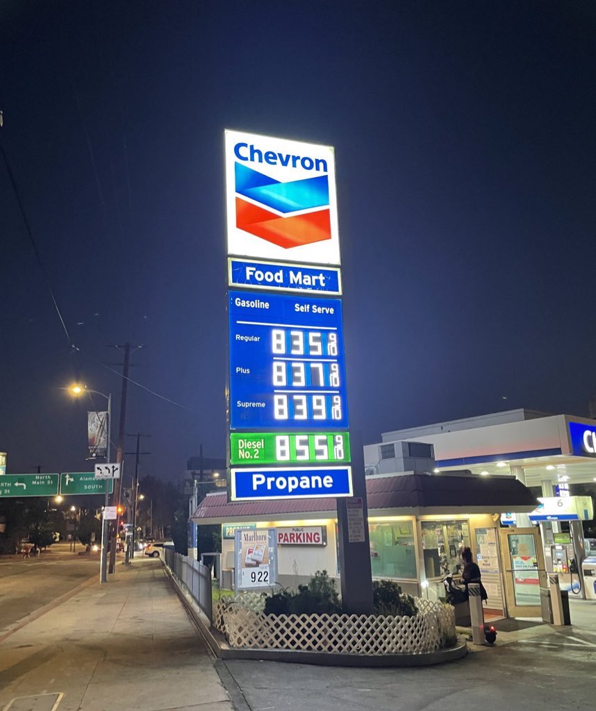 Investing on twitter california gas prices hit record high on
