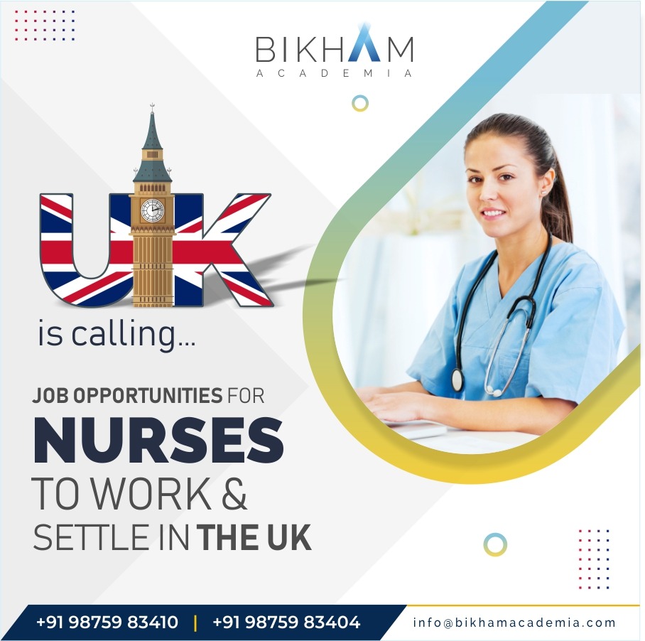 BikhamAcademia's tweet photo. #ukiscalling Here’s a good news for #nurses who want to work &amp; settle in the UK. @BikhamAcademia  provides a golden opportunity in collaboration with the #NHS in the #UK.

Entry requirements:
• GNM/B.Sc Nursing/M.Sc Nursing
• 2 Years' Experience
• OET/IELTS Passed https://t.co/TICw3yReKw