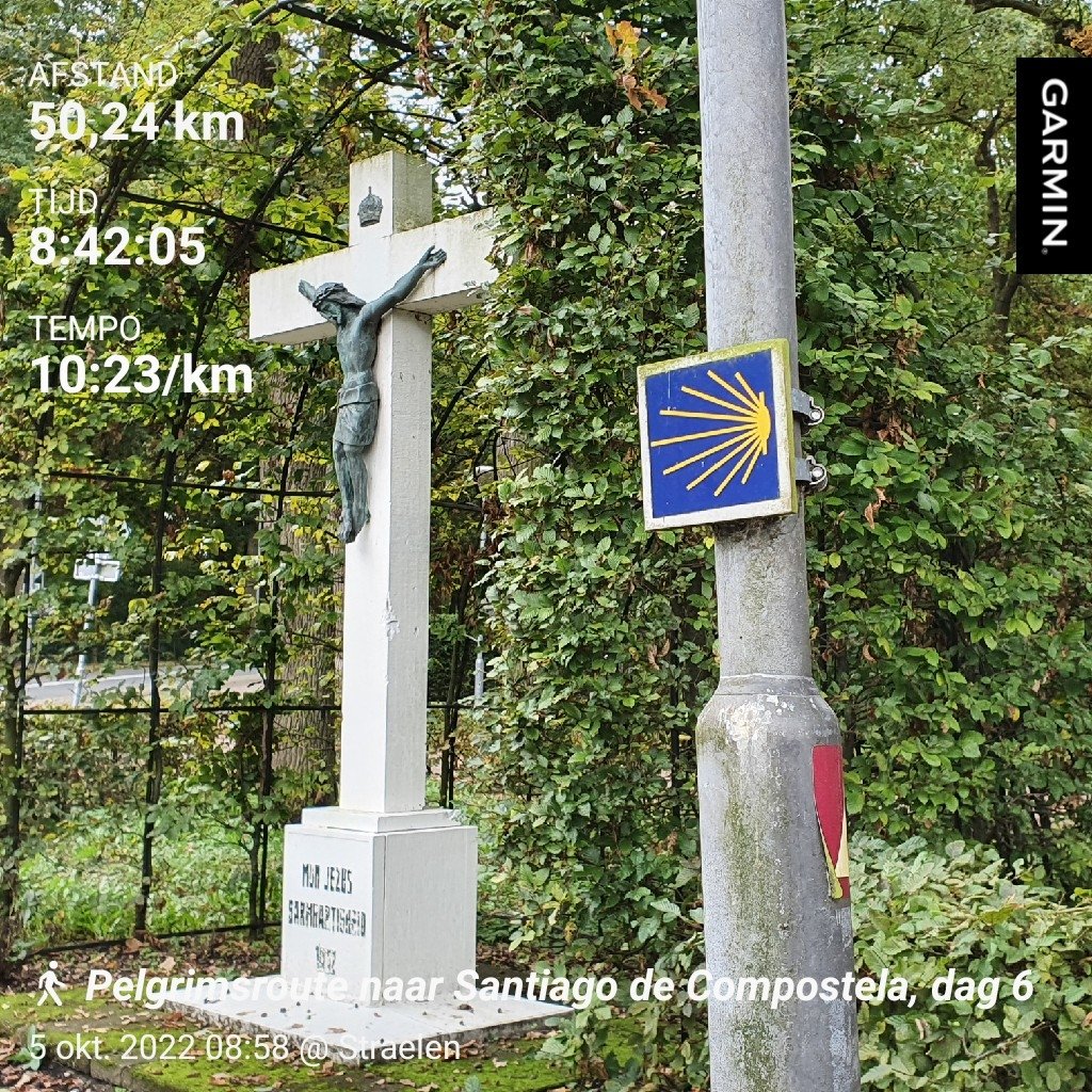 Ab_229's tweet photo. #Pelgrimsroute naar #Santiago de #Compostela, dag 6

#Straelen (D) - #Herten (NL): 50,24 km

#SantiagoDeCompostela https://t.co/eLw9L3Ev2M