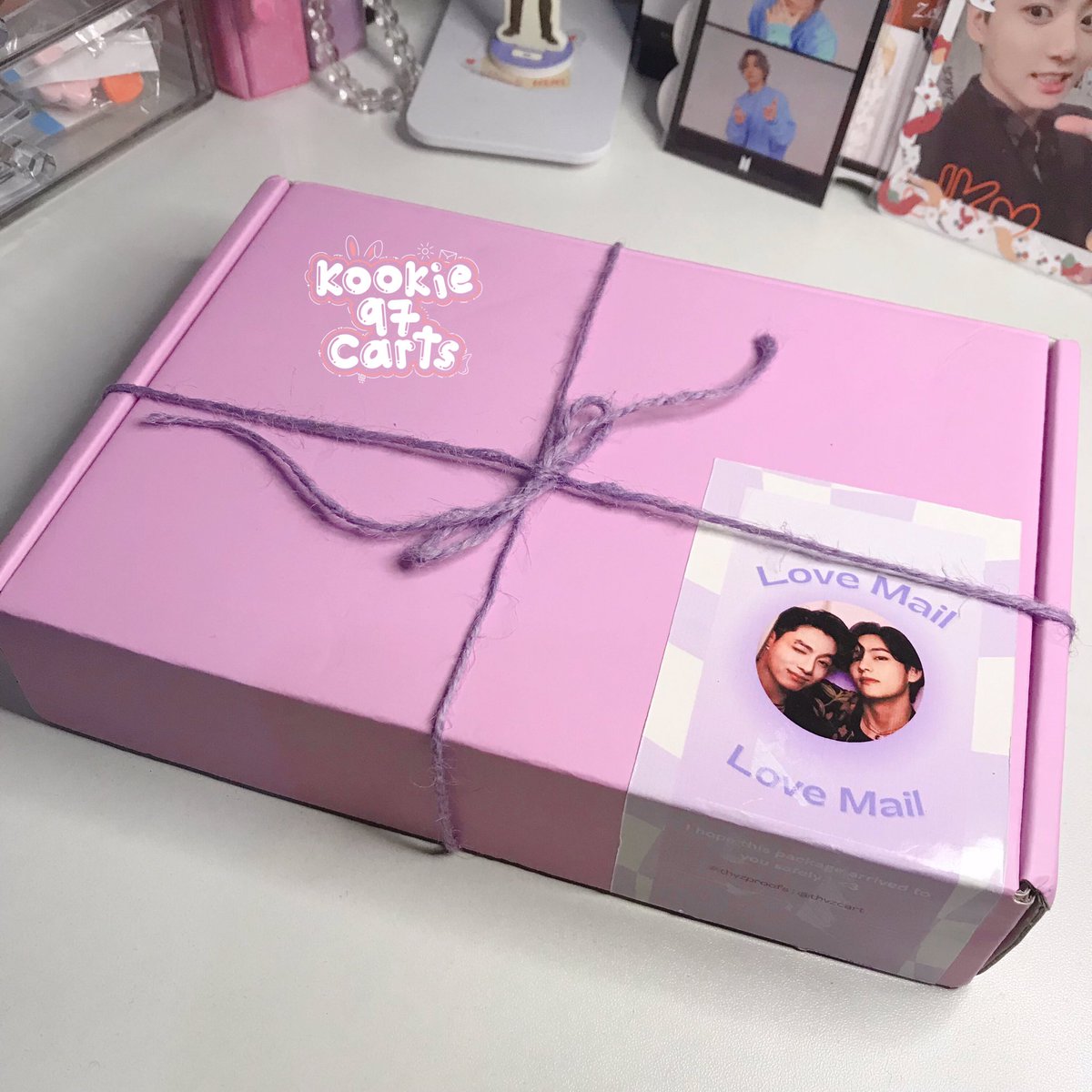 kookie97carts's tweet photo. happy mail ! ๐ #k97cartsbuys ๐
finally ! ube koo haver ๐ฉ huhu kilig super ๐ญ thank you so much! @thvzkoolvr for bringing them home and safe ! i really love the packaging vv aesthetic and tysm for the freebies i really enjoy unboxing po ! ๐ซถ๐ป you made my day ! ๐ #thvzproofs https://t.co/n0LHOVWMGM