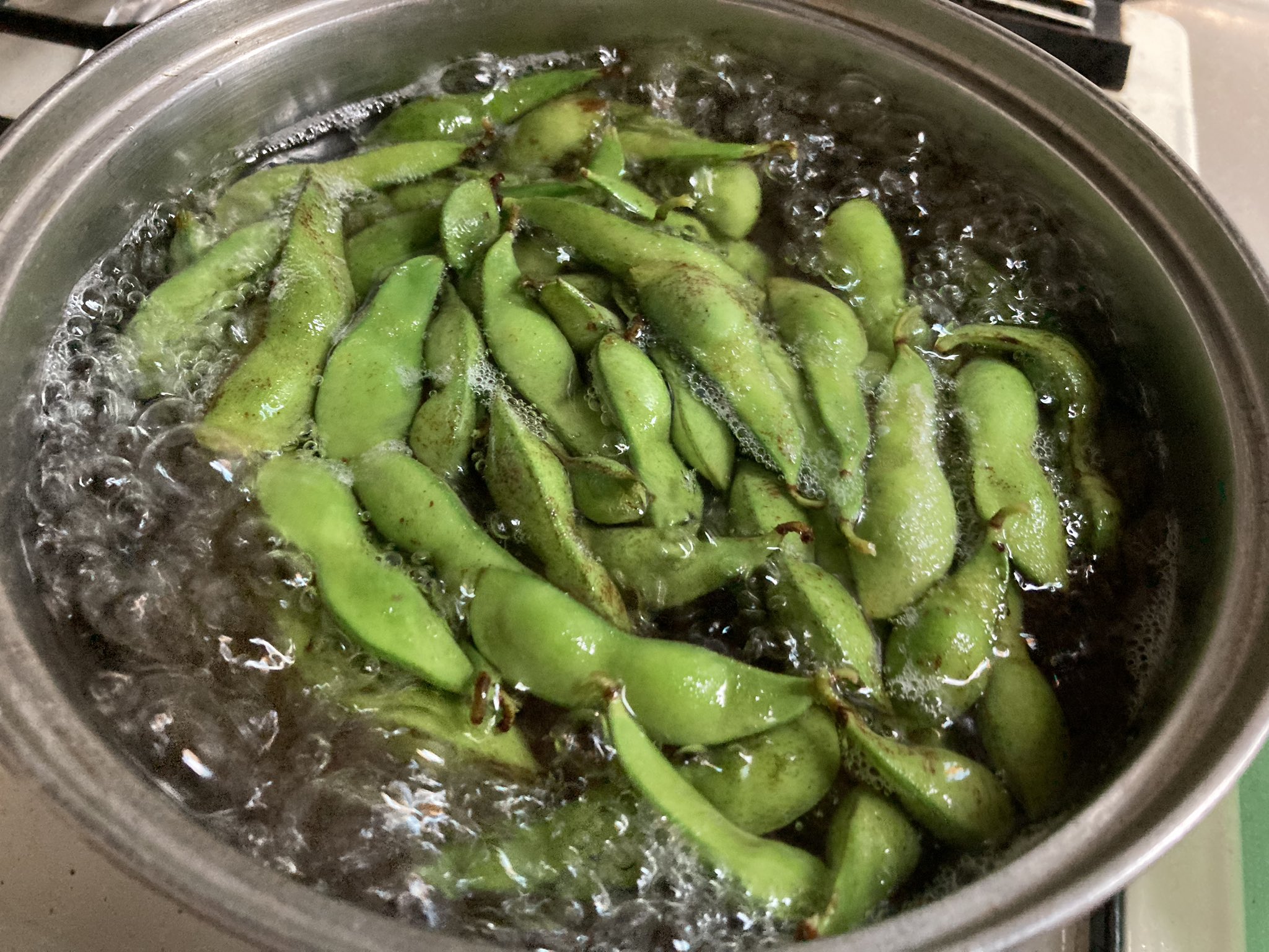 全農広報部 公式 日本の食を味わう 枝豆シーズン終盤のこの時期だけ食べられる丹波篠山の黒枝豆 甘くてコクがあって贅沢な枝豆 体験 て感じです 枝豆は大豆の未成熟な実を収穫したものですが これは丹波の黒大豆が黒豆になる前に収穫した枝豆 サヤの