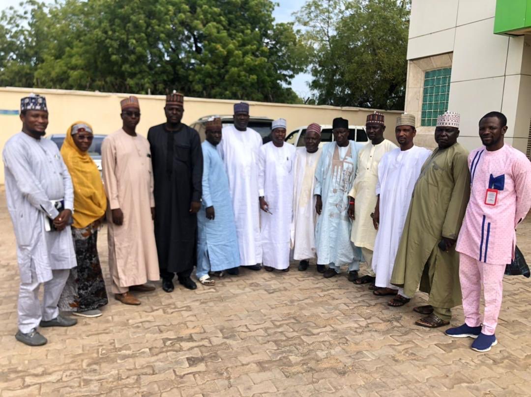 The district head and some people of Jumbam community district  were in Damaturu yesterday to appreciate the national youth leader of APC  <a href="/DayoIsrael/">The Dayo Israel™</a>  &amp; his delegation for sympathizing with them over the state of flooding that cost 11 lives.
