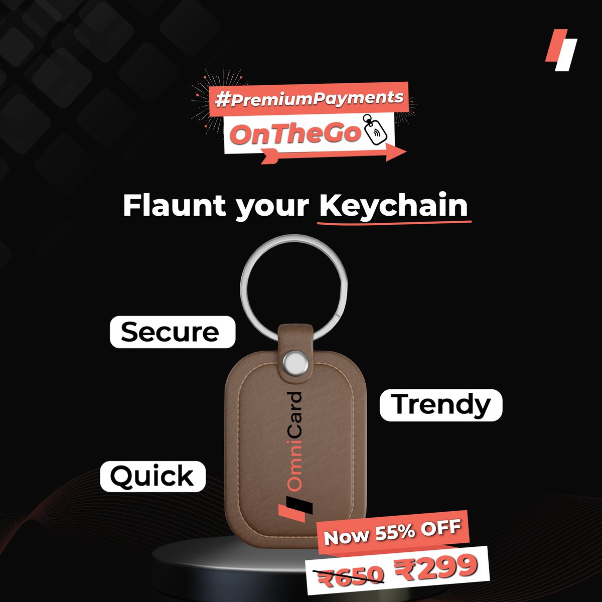 myomnicard's tweet photo. All you Need 🔥 Make quick &amp; trendy payments in just one tap!

Order your OmniCard Keychain Today at 55% OFF for just ₹299

#MyOmniCard #StepUpYourLife #OmniCardKeychain #ContactlessPayment #RuPayOntheGo https://t.co/j7u4iwC6cV