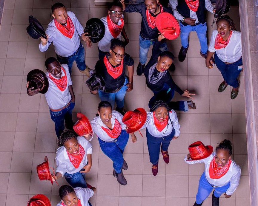 NCBAUganda's tweet photo. Yesterday we dressed up as cowboys and cowgirls as we celebrated the future of our bank, the tots and teens. Pass by any of our branches to celebrate with us 😊
#servicethencbaway
#customerservice2022 https://t.co/dJh4NC0lw3