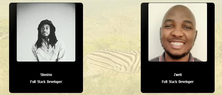 SafariWorld_SWT's tweet photo. #SafariWorldOnline welcomes Sbu and Zweli to our team, Both joining us as Full Stack Devs to further compliment our team.
Come meet the team in our Discord. https://t.co/8W75EpJuwO
#Defi #Naturefi #Safari #Conservation #RealEstate https://t.co/I7cemKv10H