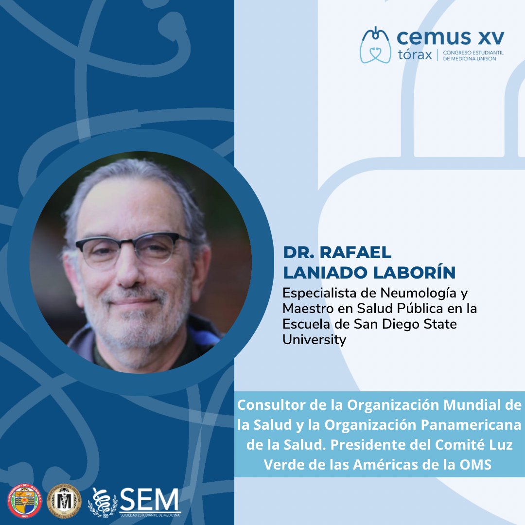 SoyUnison's tweet photo. La Sociedad Estudiantil de Medicina te invita a su Congreso. Estos son algunos de sus ponentes.
Checa su programa en https://t.co/nQUWQ5nEa2 https://t.co/2IRJh6Niws
