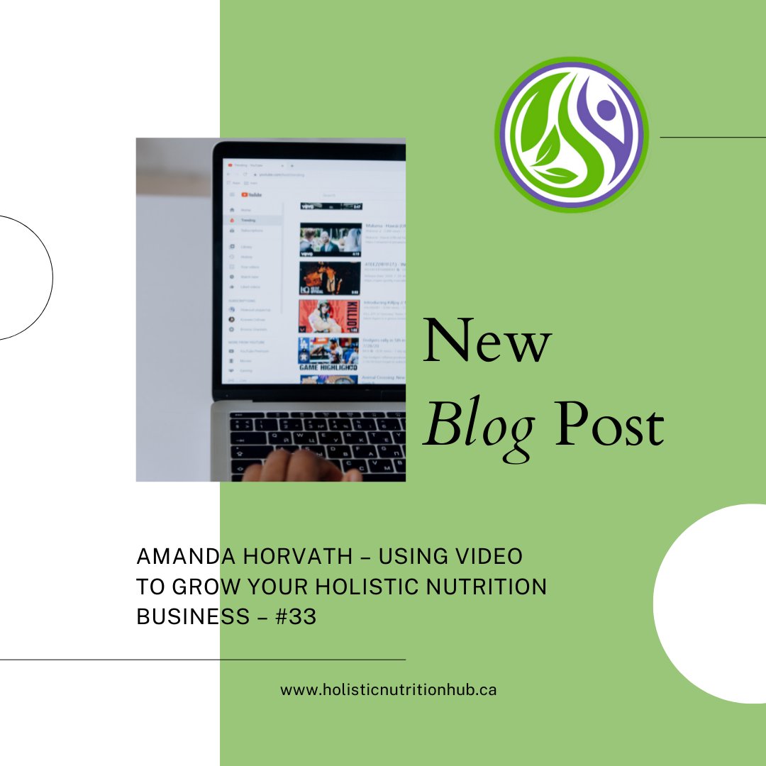 holisticnhub's tweet photo. New post - "Using video to grow your holistic nutrition business" https://t.co/WUe40kExr7