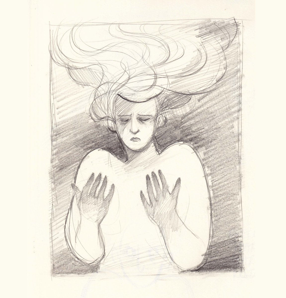 iris_e_hable's tweet photo. I like the feel of this. 
Soft and sweet. 

#drawing #float #sketch #drawing #art https://t.co/CJB3H6l2Sd