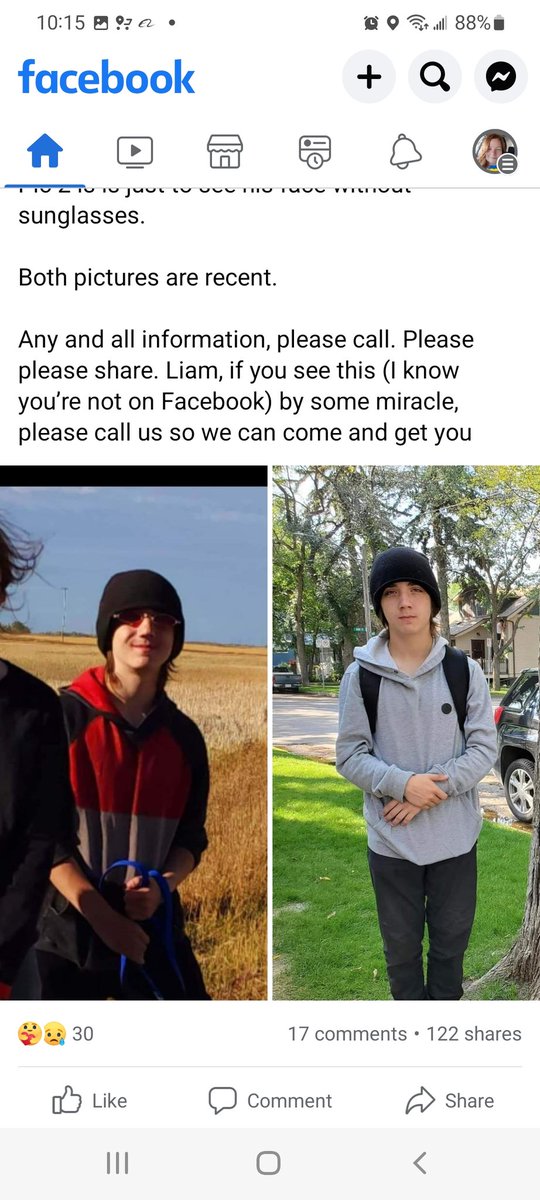 ChanBlashill's tweet photo. @SaskatoonPolice @ctvsaskatoon @GlobalSaskatoon @CBCSaskatoon 
Someone please get this out there . Share everywhere please. My sons brother is missing. https://t.co/PXcNU0kRn2