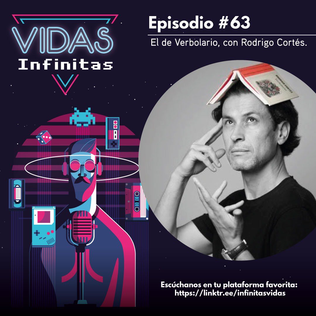 Esta semana en <a href="/vidasinfinitas/">Vidas Infinitas</a> damos la bienvenida a <a href="/rodrigocortes/">Rodrigo Cortés</a>, director y escritor Todopoderoso que nos comparte anécdotas únicas y presenta Verbolario, el libro que desnuda las palabras. Además, analizamos Terraforming Mars Ares de <a href="/MalditoGamesES/">Maldito Games</a>

linktr.ee/infinitasvidas