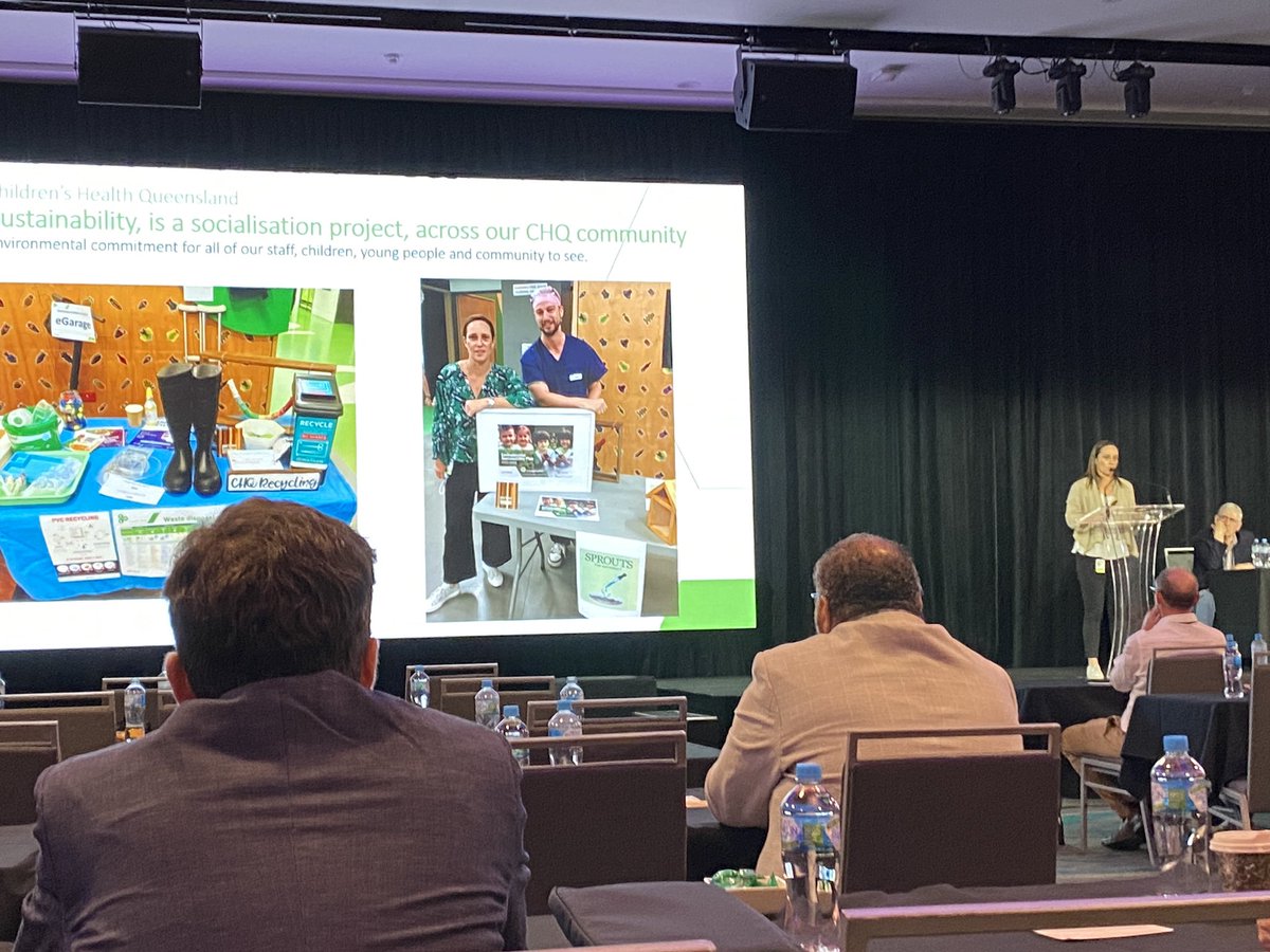The most fantastic talk from Renae McBrien about creating sustainable healthcare solutions in Queensland. Truly inspiring. #rockandrollers2022 <a href="/ANZHPBAinc/">AANZHPBA</a> amazing achievement 👏🏻