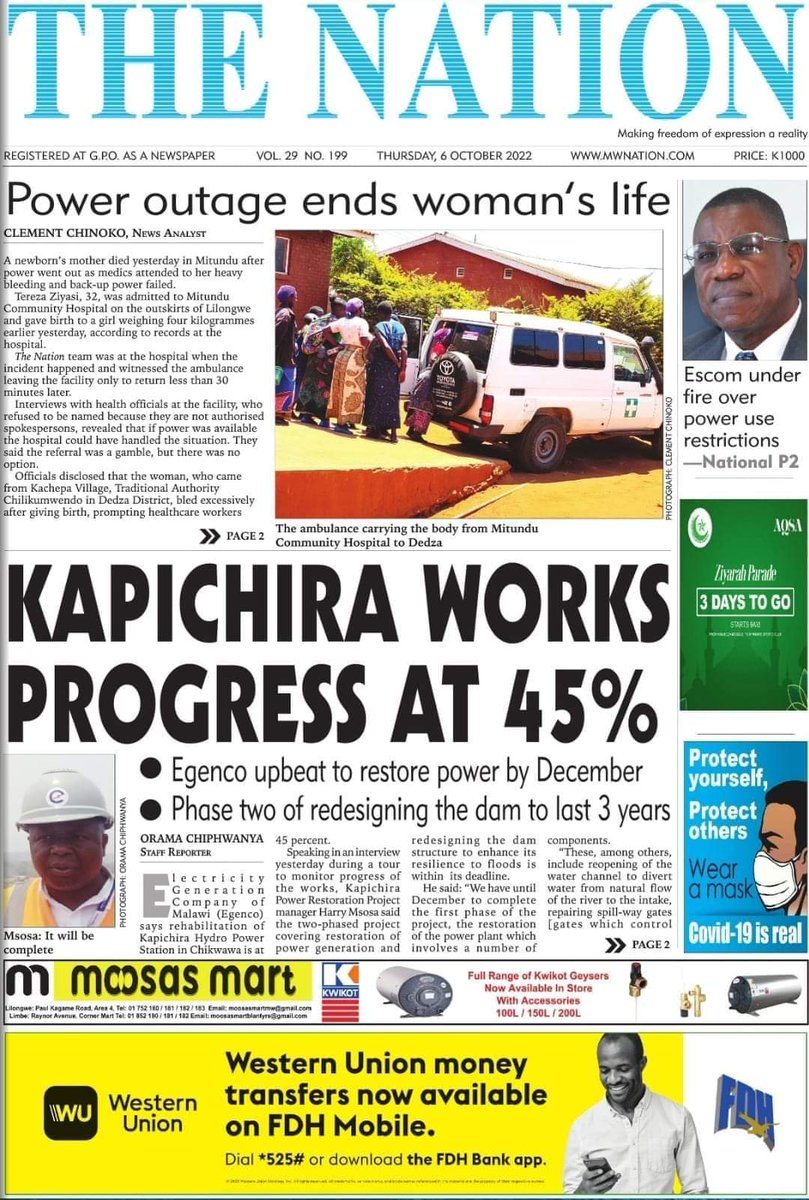 BayaniEdgar's tweet photo. News like this during  #COVID moved  @ComEnergyMalawi &amp; @EEEStrathclyde supported by @ScotGovID to install systems in hosp .  https://t.co/eYFJCVmwU0.  @damien_frame cant we do it again? Any willing hands? Life must not be lost due to power outage in this era. #PoweringHealth https://t.co/Up3CPq2Pa2