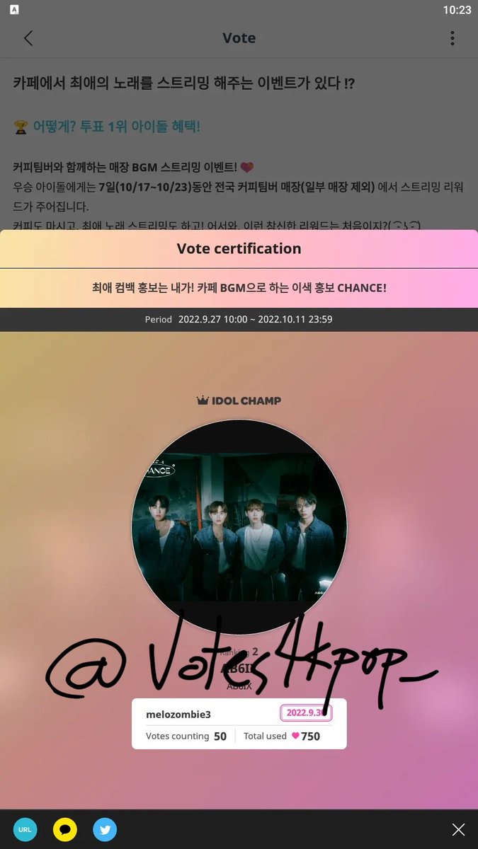 Votes4Kpop_'s tweet photo. Congratulations to #AB6IX for winning our poll. apologies for the late upload!

#Votes4kpop_GA https://t.co/eO6jQwFbre