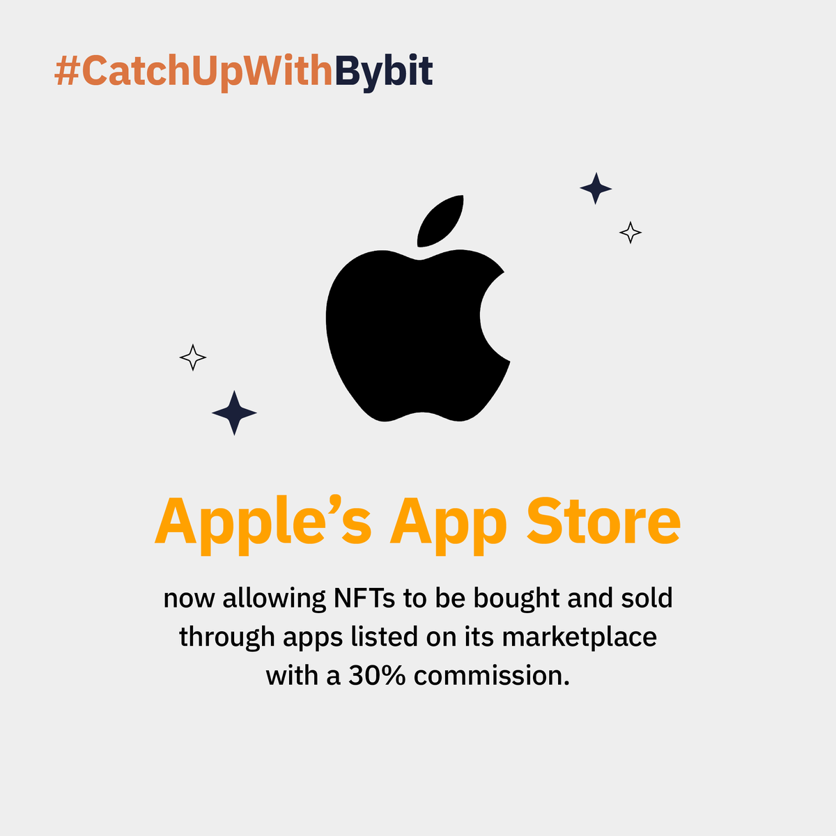 Bybit_Official's tweet photo. 🤯 Are you for it — or against it?
🔥 Mainstream adoption coming soon!
✨ What #NFTs are you into? #CatchUpWithBybit #ETH #ADA #SOL #Crypto #NFT https://t.co/Aof8Q3LpVV