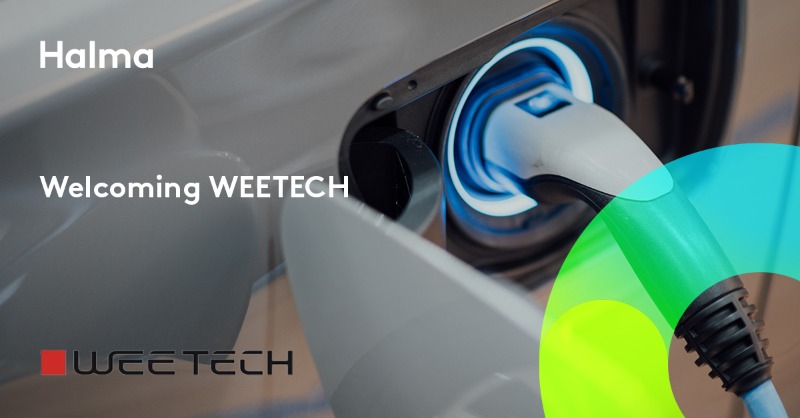 Halmaplc's tweet photo. Excited to welcome WEETECH to Halma. By joining Halma, WEETECH can protect even more workers in dangerous testing environments around the world.  Together, we’re committed to solving the big problems of our time, reducing the impacts of climate change and ensuring people’s safety