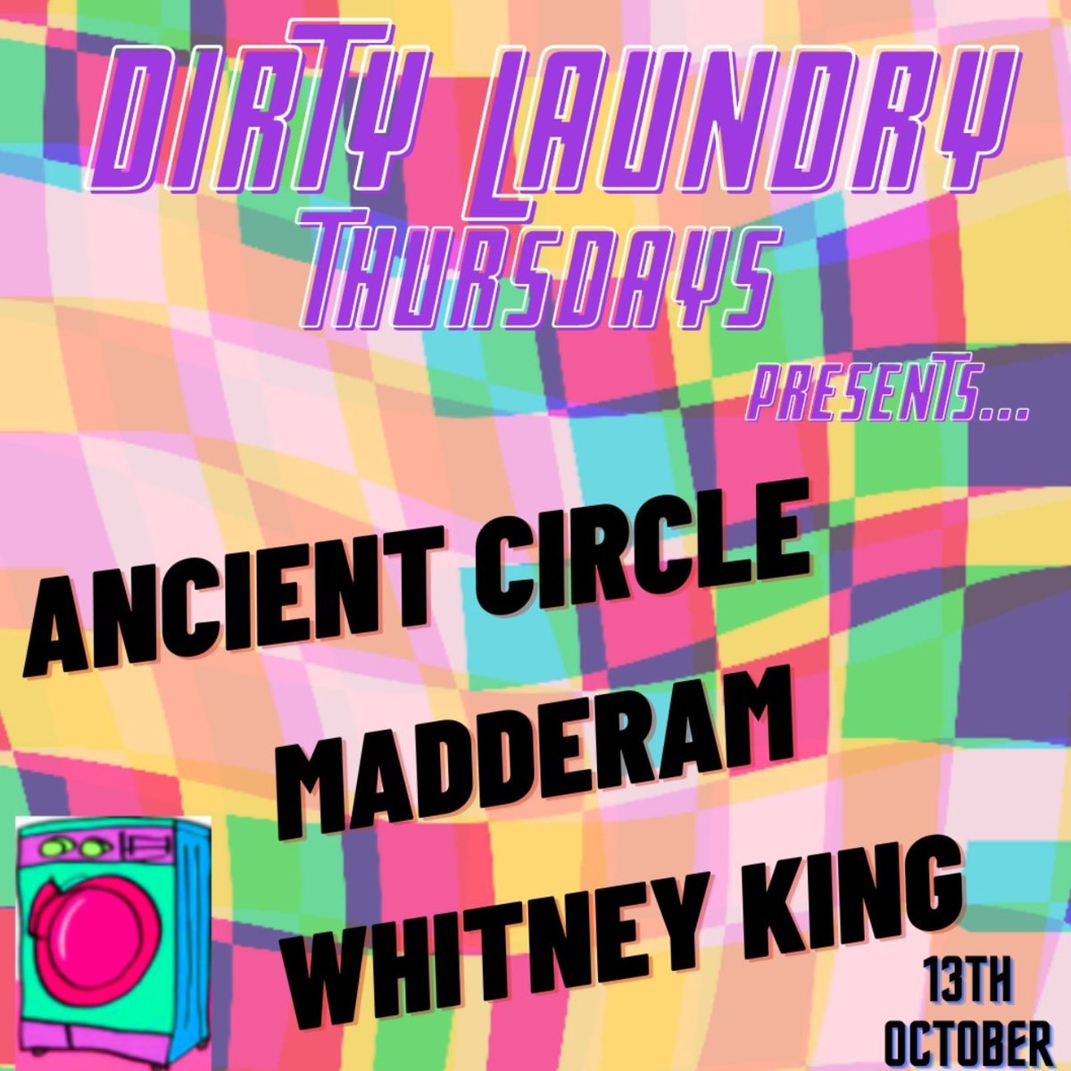 One week to go until our gig at @McChuillsBar with <a href="/ancient_circle/">ajaja</a> and Whitney King!

Don’t miss it!! Thursday the 13th at 7!