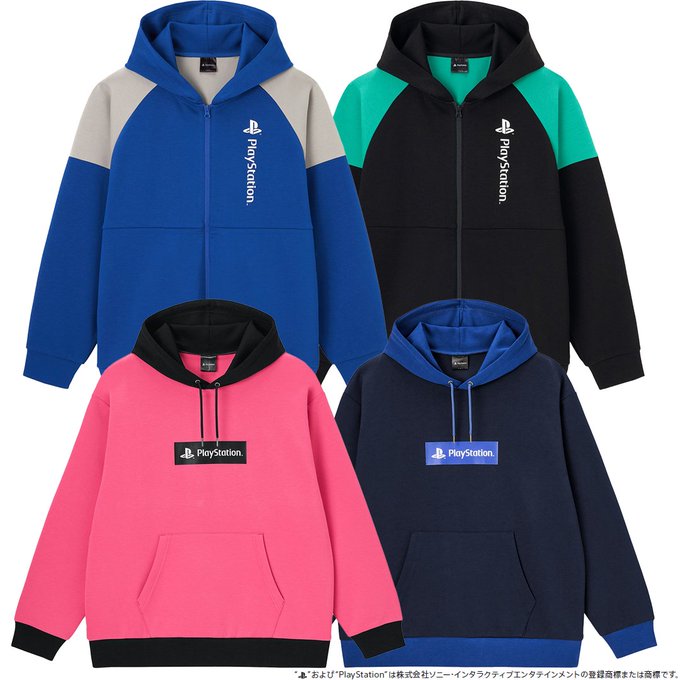 Gu プレイステーションのオフィシャルライセンスコレクションが10月21日に発売 ロゴ入りのスウェットやパーカーなどがラインアップ ゲーム エンタメ最新情報のファミ通 Com