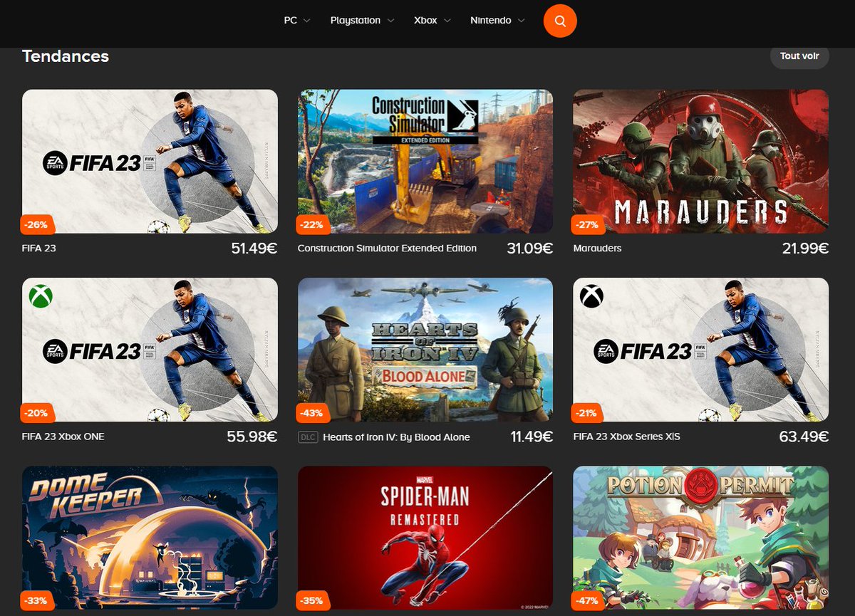 Gagnez votre jeu du mois 👉instant-gaming.com/fr/giveaway/MA… avec mon partenaire <a href="/InstantGamingFR/">Instant Gaming</a> 😋 Du Fifa et surtout construction Simulator ça à l'air dingue😂 Je vais en faire une vidéo non ?