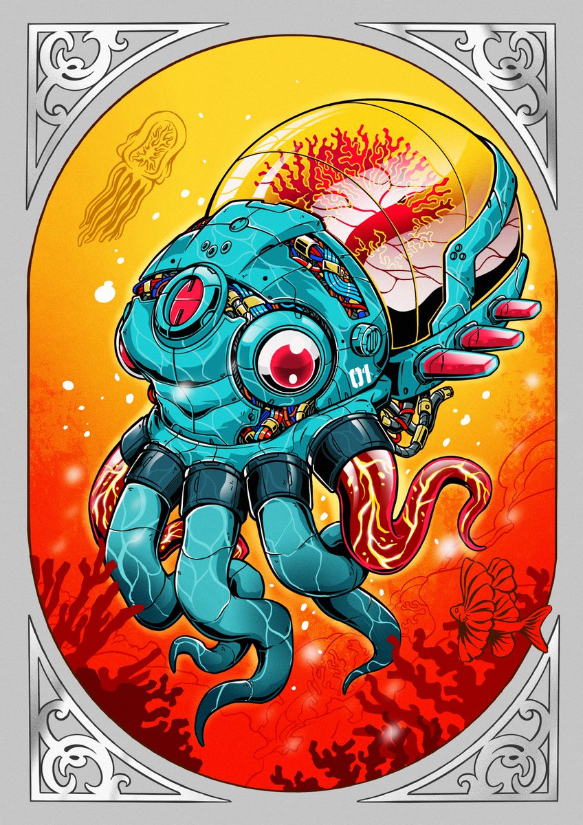 iqbalhakimboo's tweet photo. My solarpunk octopus โ Silver rarity level for @ValorizeDAO
.
#ValorizeDAO #Solarpunk #UNITYNFT #nfxt #iqbalhakimboo #Octopus https://t.co/xLCpy96Pnb