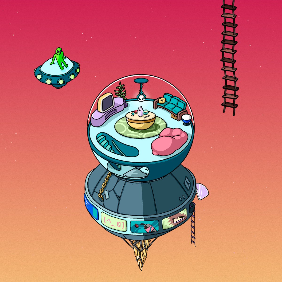 <a href="/skominers/">Scott Kominers</a> <a href="/LofiLoftsNFT/">Lofi Lofts</a> <a href="/OK__Cancel/">OK Cancel</a> @0xc_____ <a href="/EatalyNft/">eataly | Lofi Lofts</a> <a href="/Sindere87696495/">syNDERELLA</a> nice choice professor
This is my favourite one, alien theme