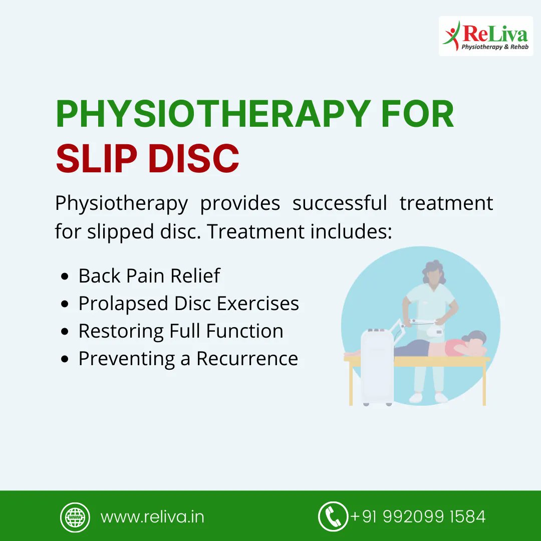 ReLiva_Physio's tweet photo. Physiotherapy treatment for disc prolapses is very effective and aims to reduce pain, stiffness and muscle spasms, as well as sciatic leg pain.
.
.
.
.
#slippedisc #backpain #backpainsucks #backpainawareness #health #healthylifestyle #discprolapse #pain #painmanagement https://t.co/ZVtAtkmxB4