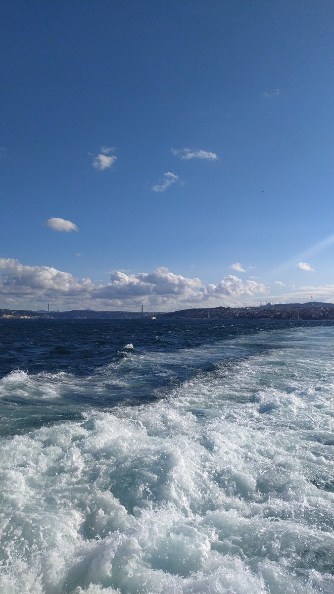 Sen, hür adam, seveceksin denizi her zaman;
Deniz aynandır senin, kendini seyredersin
Bakarken, akıp giden dalgaların ardından.
Sen de o kadar acı bir girdaba benzersin.

Baudelaire