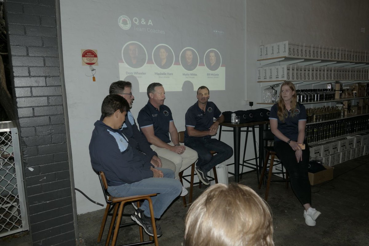 MWDCC's tweet photo. Massive thankyou to our friends at Seadrift Distillery for hosting our Women’s capping night in preparation for this weekends Round 1 action. Great turnout by players, parents, sponsors and supporters alike #bleedblue https://t.co/XcG16eKGxZ