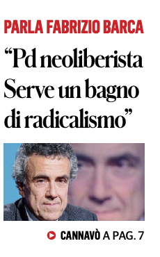 DD_Forum's tweet photo. Il PD "da molto tempo non dà la sensazione di credere che sia davvero possibile cambiare radicalmente le cose e aumentare la giustizia".E alla domanda se il problema è la mancata scelta tra riformismo e massimalismo, @fabriziobarca intervistato su @fattoquotidiano risponde così👇 https://t.co/WBfBzqxa5M