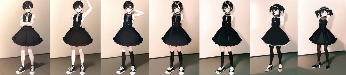 JianGuo74581497's tweet photo. My first attempt to make a MTF transition progression using AI drawing, the results are totally astonishing!
#NovelAIDiffusion ,#TSF，#MTF https://t.co/x7OV2Nvdiw