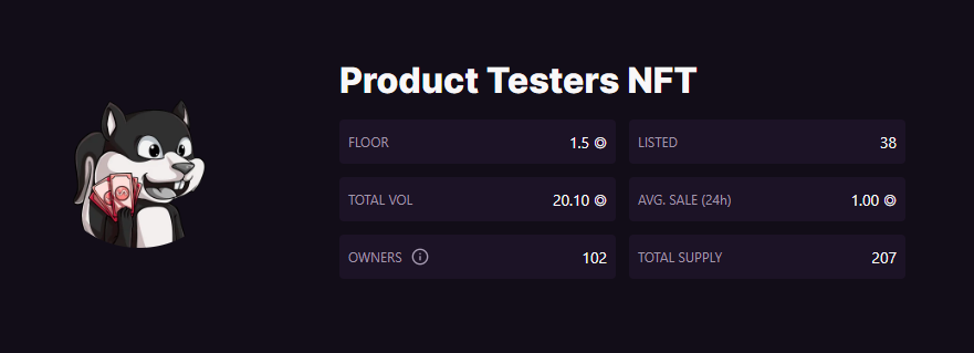Product Testers NFT tweet media